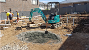 Foundation Plumbing Rough-In is getting done.